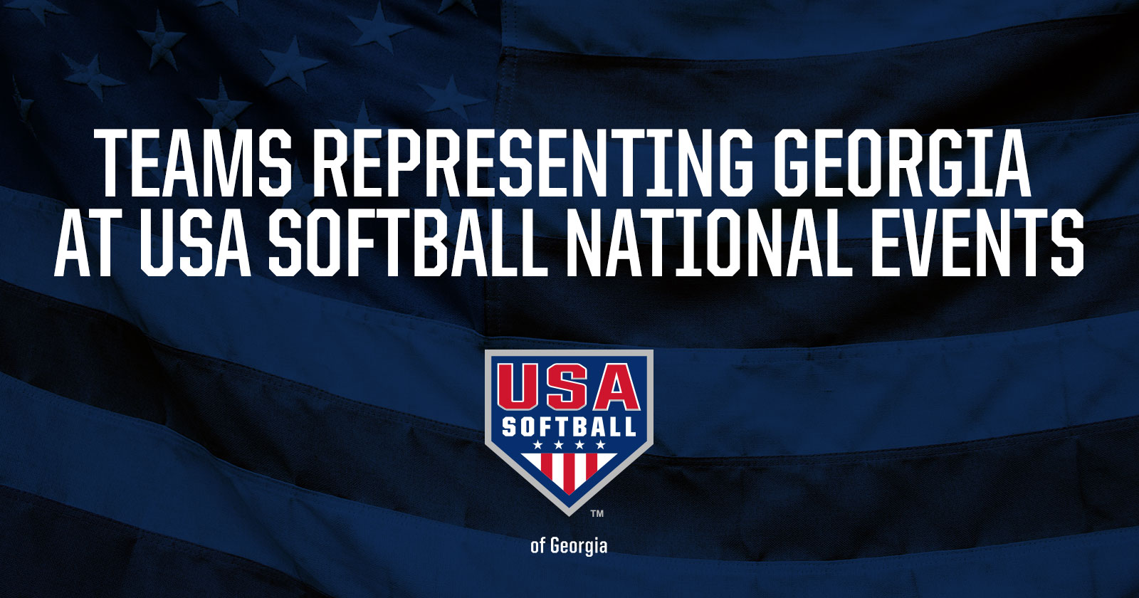 Teams Representing Georgia At Usa Softball National Events In 2020