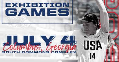 The USASoftball Women’s National Team is heading to Columbus, GA this July